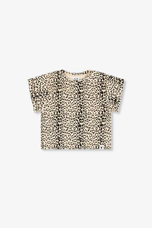 BABY LEOPARD TERRY T-SHIRT