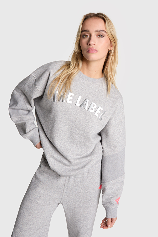 MELANGE RIB SWEATER
