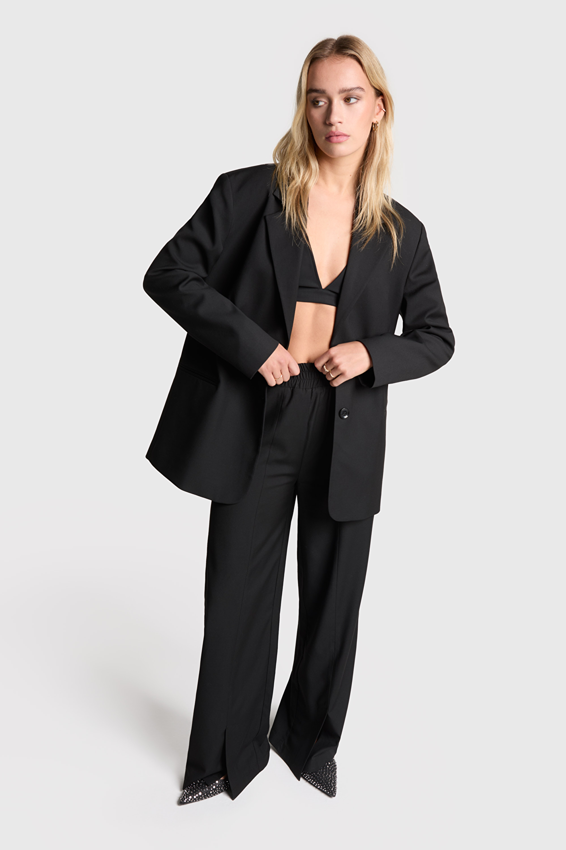 アウターその他 DONDUP Woman Blazer Black DJ521JS0238DXXX 999 DONDUP: Jacket woman - Black | Dondup blazer DJ521JS0238DXXX