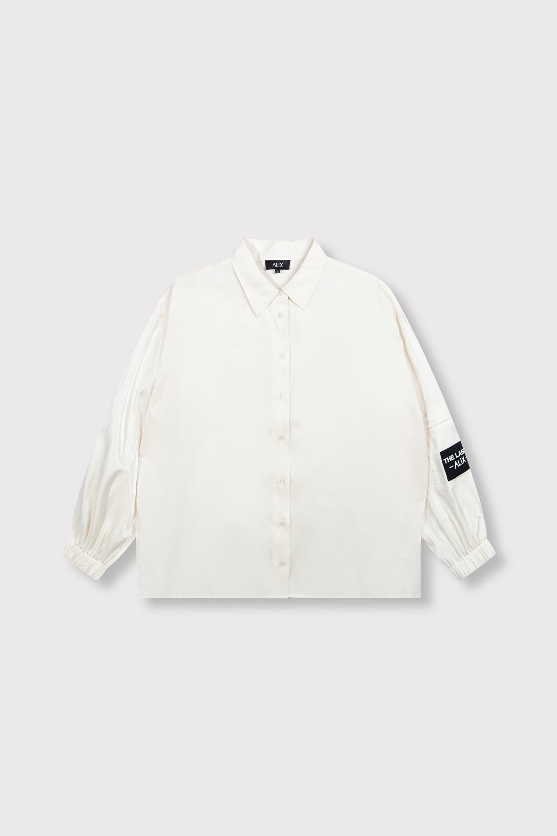 SHINY SATIN BLOUSE | Alix