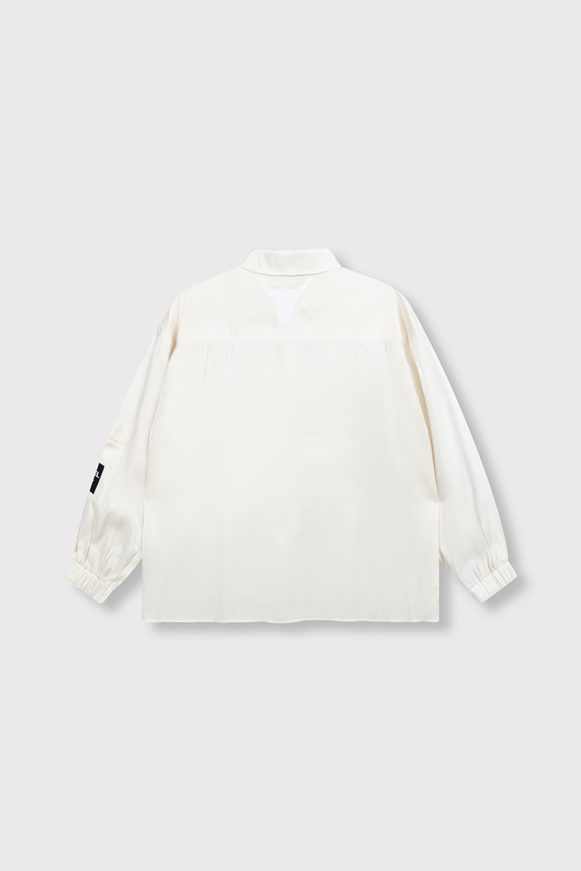 SHINY SATIN BLOUSE | Alix