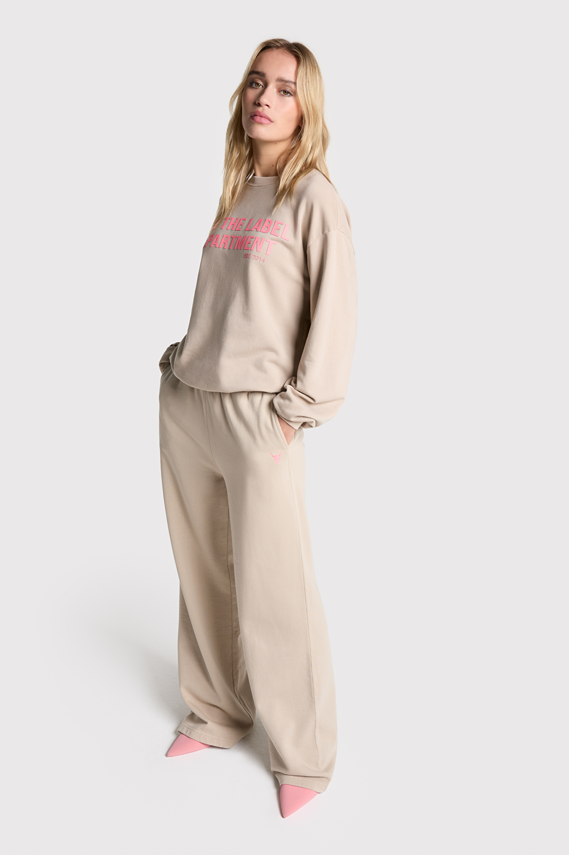 WASHED WIDE LEG PANTS | Alix