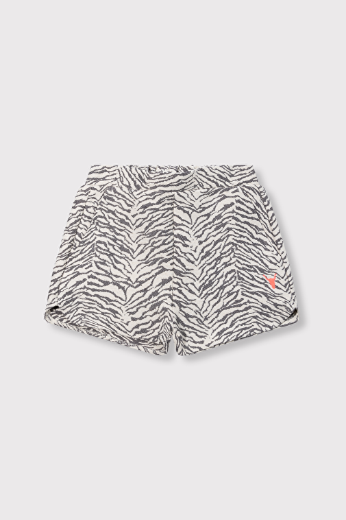 TIGER JACQUARD BOUCLE SHORT