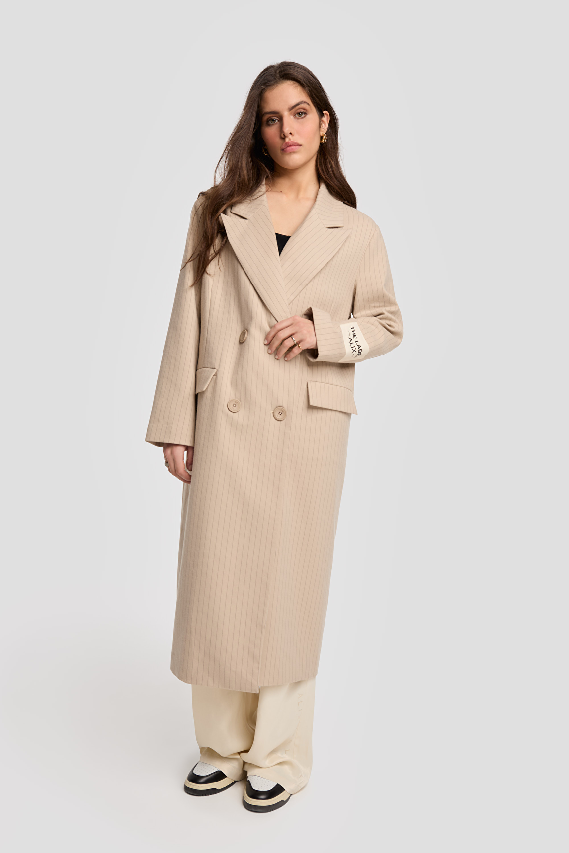PINSTRIPE COAT | Alix