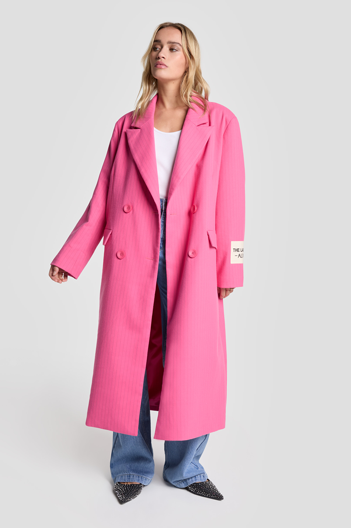 PINSTRIPE COAT | Alix