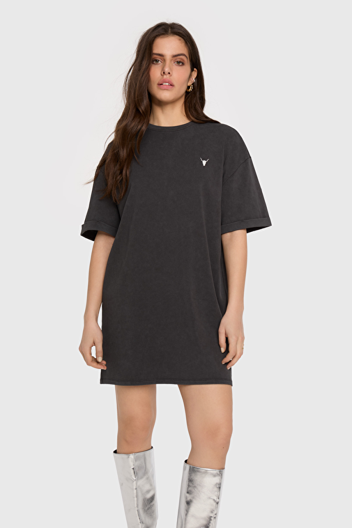 【十 】theredthread S stamp tee dress THEREDTHREAD / ザレッドスレッド】S stamp tee dress