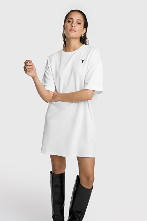 PAINTED BULL T-SHIRT DRESS | Alix