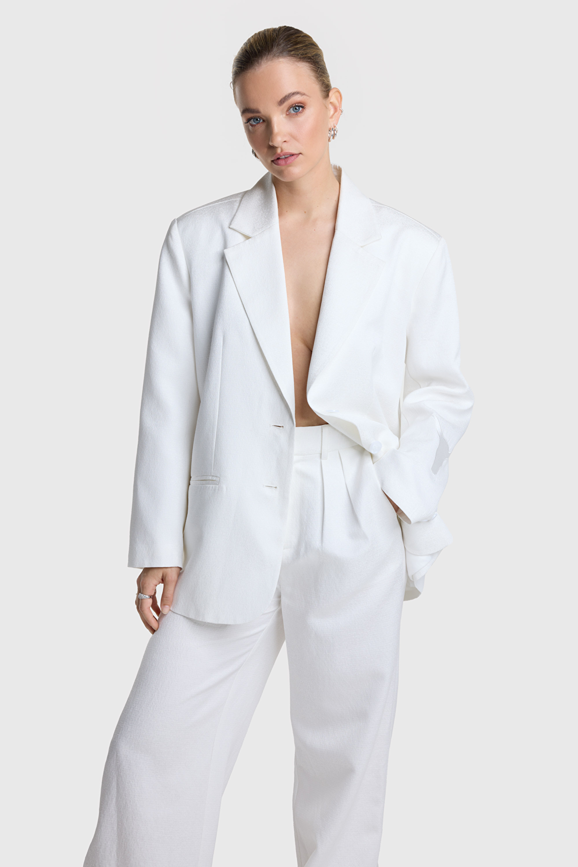 SPARKLE WIDE LEG PANTS | Alix