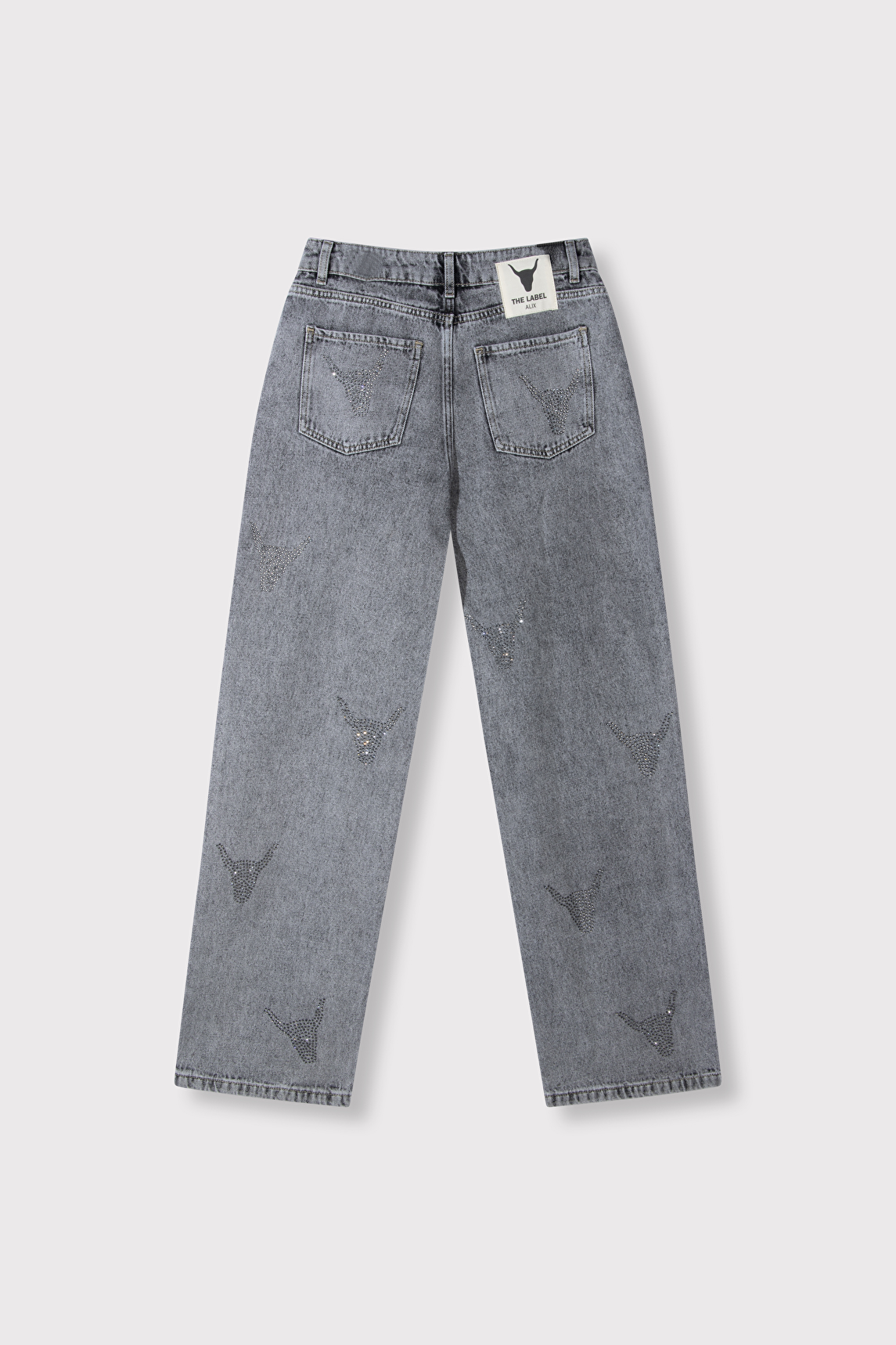 STRASS BULL PANTS | Alix
