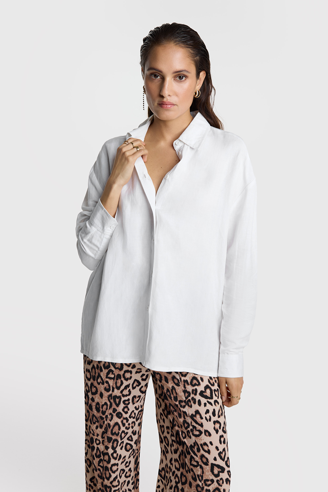 L&#39;Appartement DEUXIEME CLASSE - 新品タグ付き　Dolmansleeve Sheer Blouse ホワイト 8018001115434_1.jpg