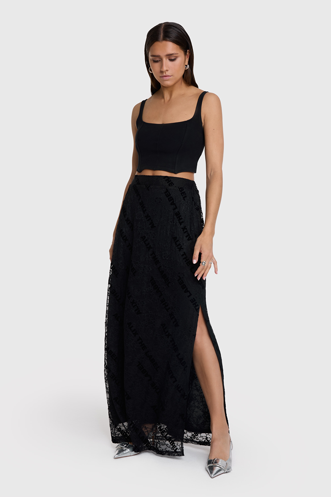 ALIX LACE MAXI SKIRT | Alix