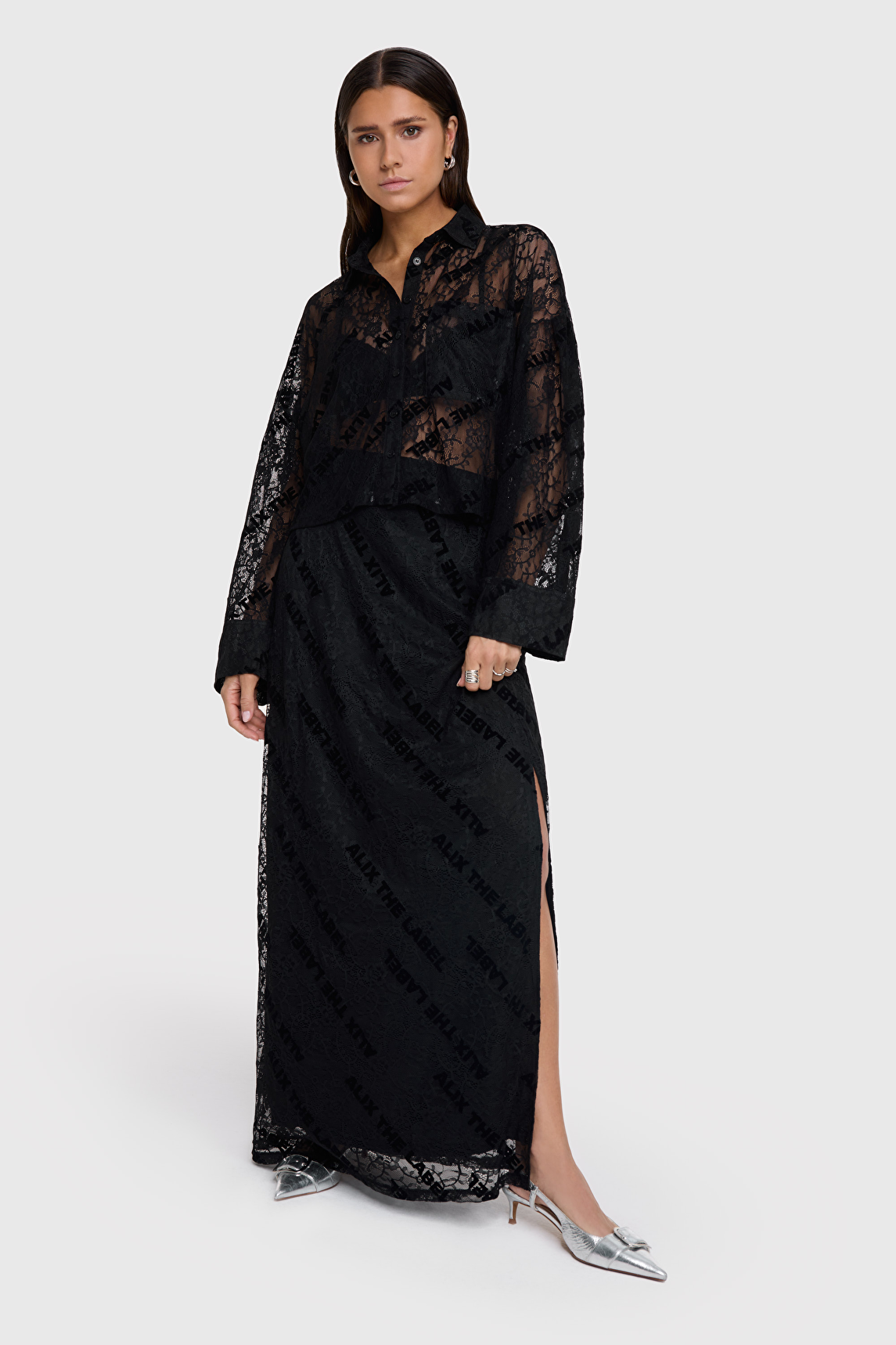 ALIX LACE MAXI SKIRT | Alix