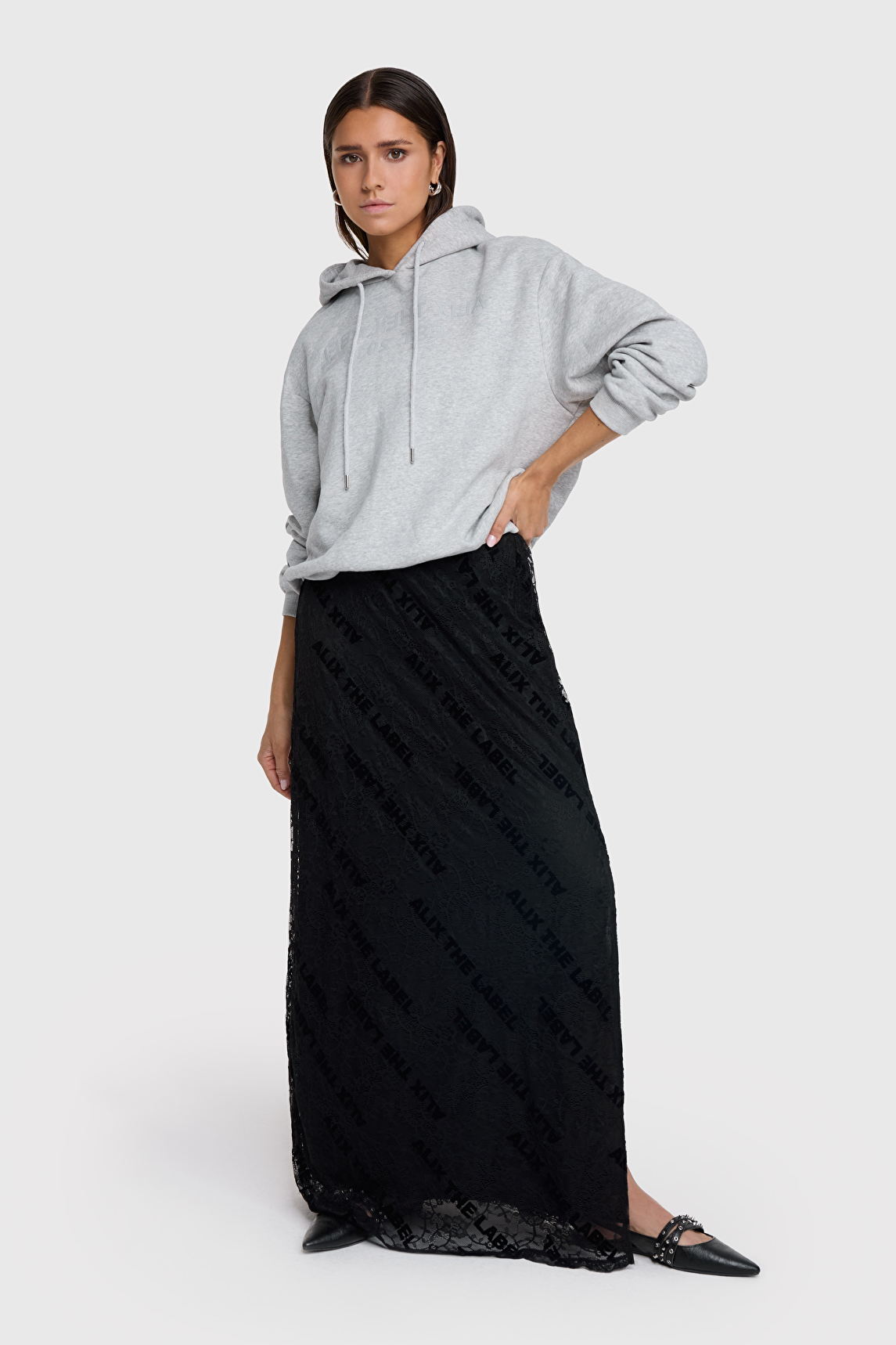 ALIX LACE MAXI SKIRT | Alix
