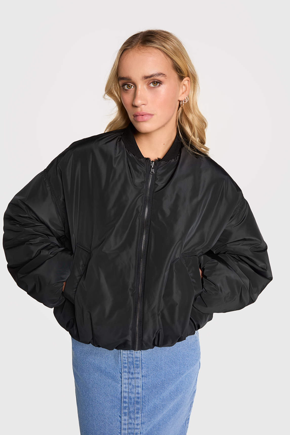 REVERSIBLE BOMBER COAT | Alix