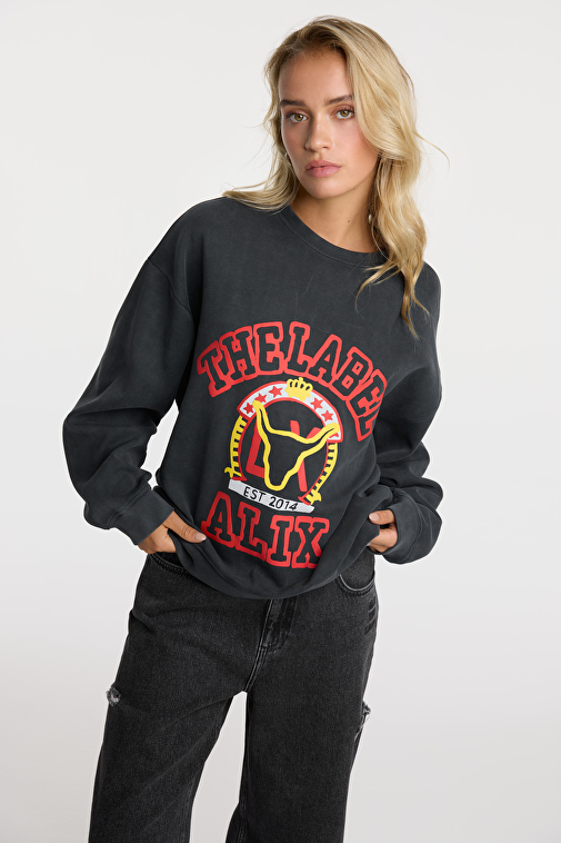 VINTAGE PAINT SWEATER | Alix