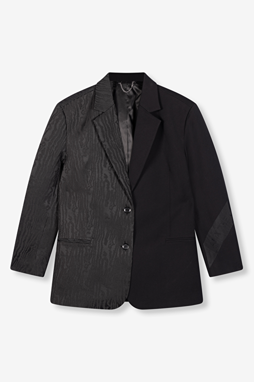 JACQUARD GRANDDAD BLAZER