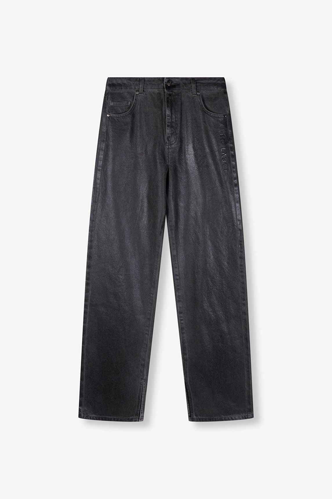 COATED DENIM PANTS | Alix