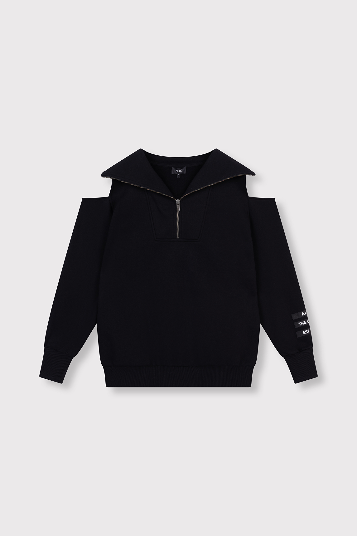 トップス kolor black sweater 22aw Loose Gauge Crewneck – Stampd