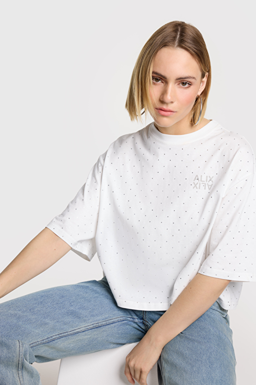 STUDDED T-SHIRT