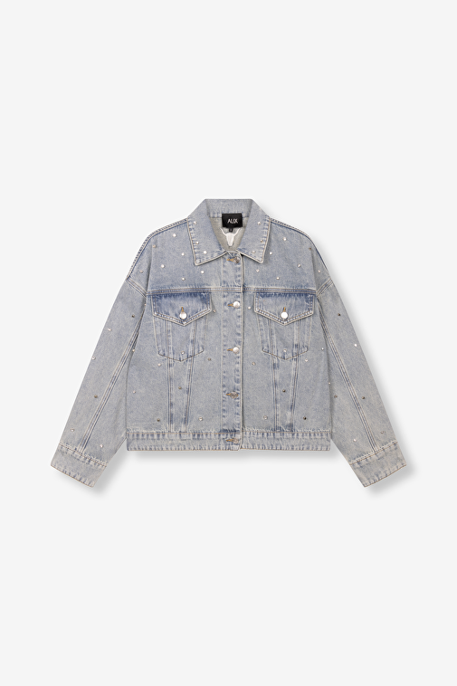 EMBELLISHED DENIM JACKET