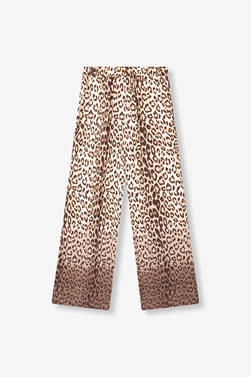 ANIMAL CREPE PANTS