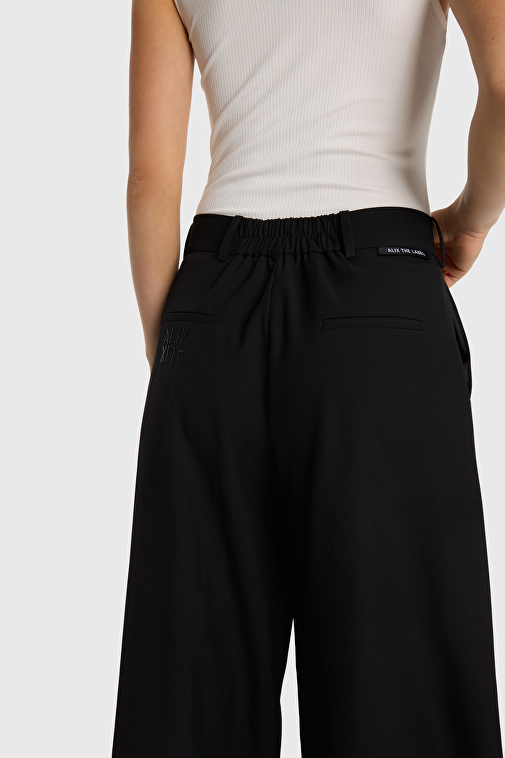 ★E.B.M★ Chin Detail Semi Wide Pants EMP2WPT060 WIDE LEG PANTS | Alix