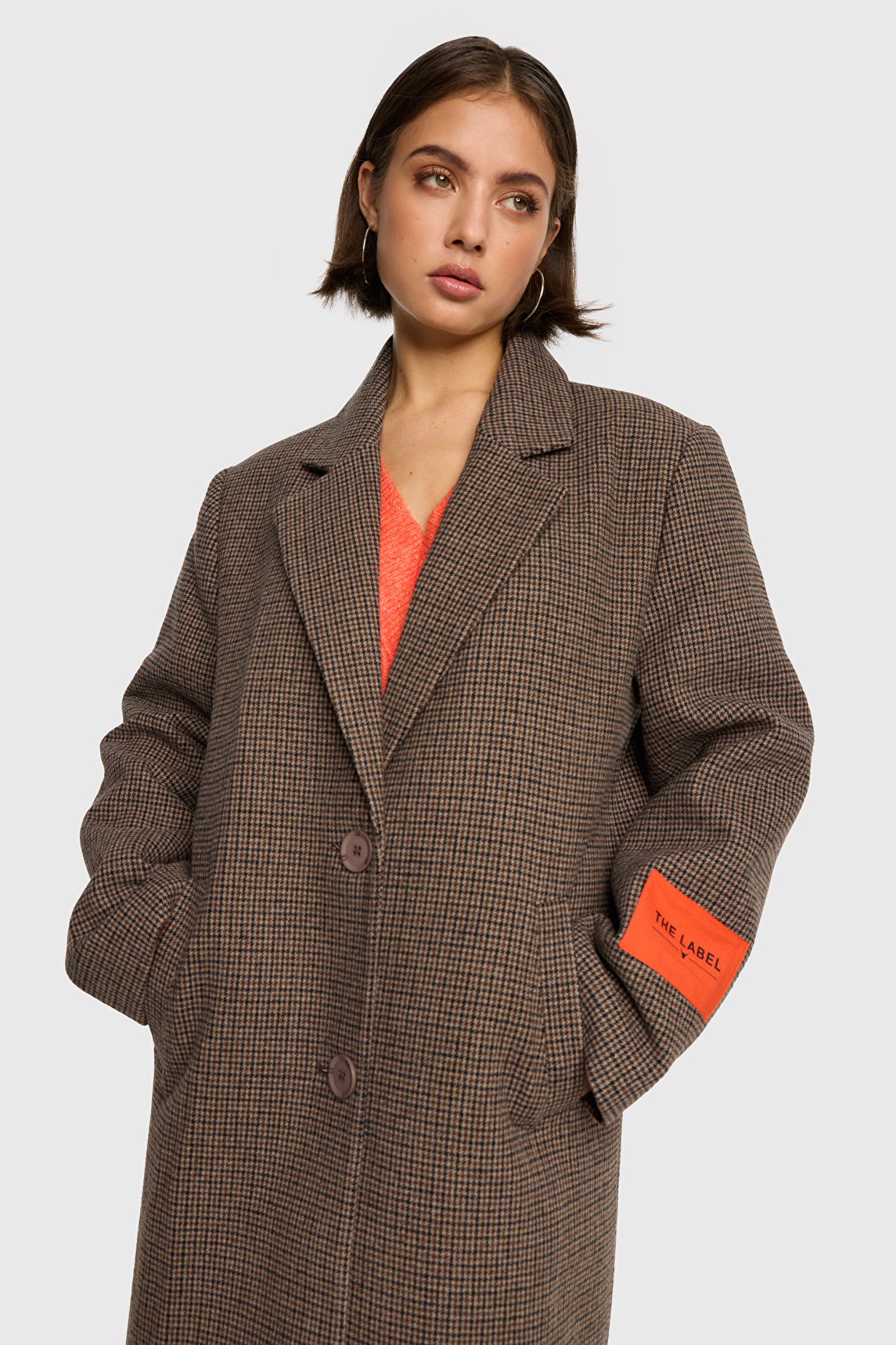 CHECKED COAT | Alix