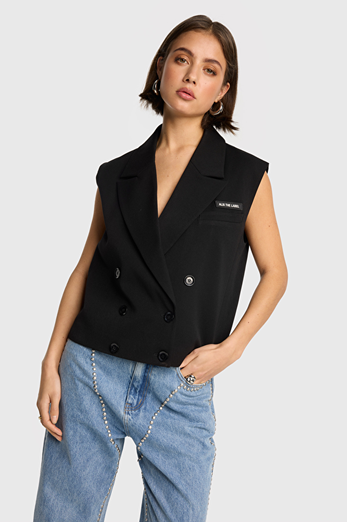 DOUBLE BREASTED WAISTCOAT