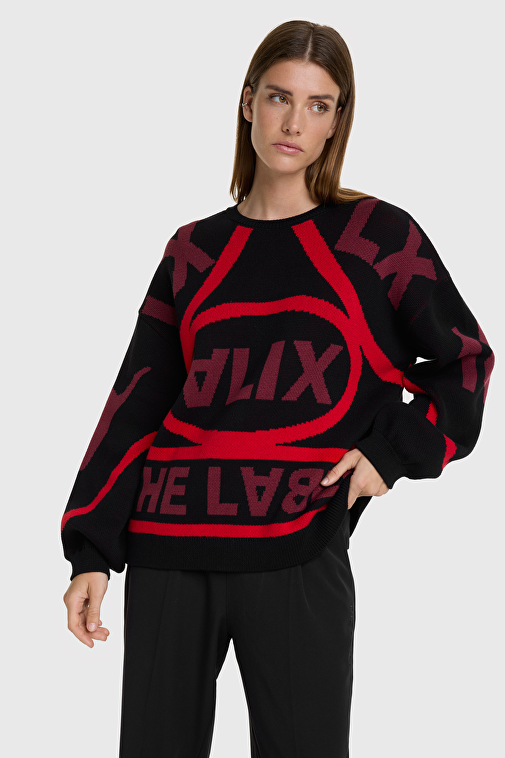 RACER JACQUARD PULLOVER