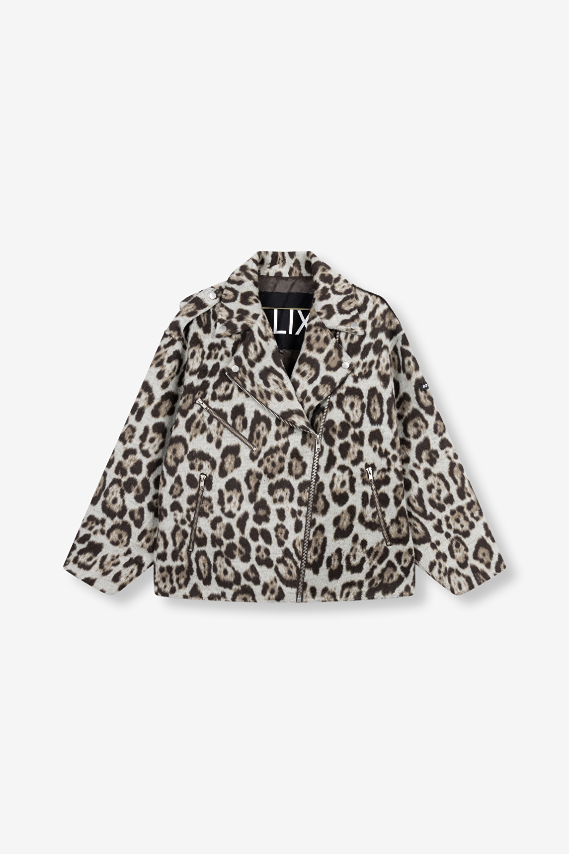 ジャケット・アウター OG LABEL LEOPARD WORK JACKET BlackEyePatch - OG LABEL LEOPARD WORK JACKET – The