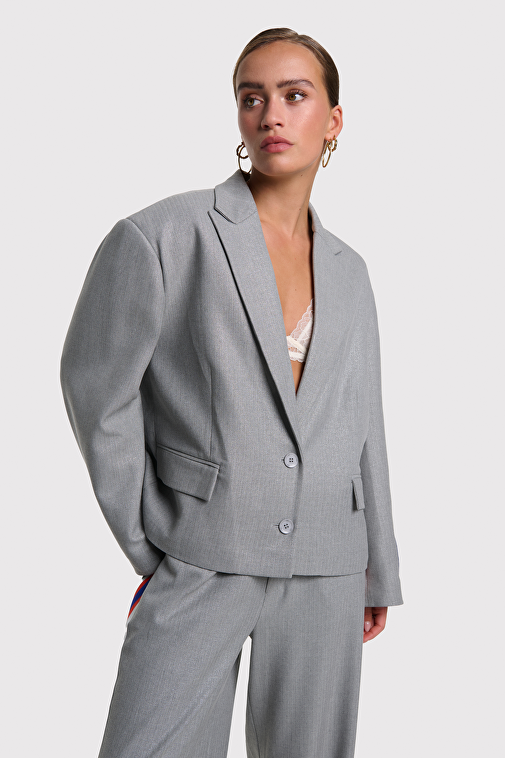 COATED BLAZER