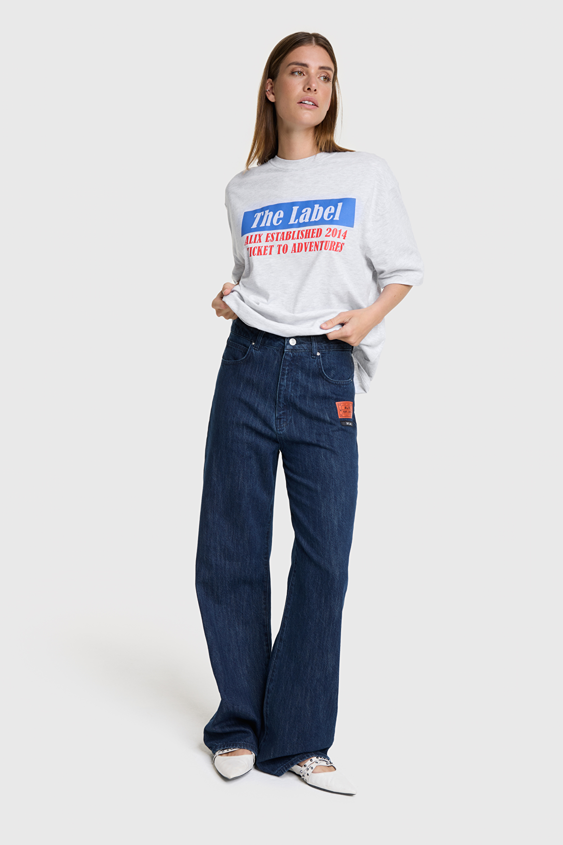 新品タグ付alorsparis Jean a Indigo sucreglace Jean A] Indigo Sucre Glace – aLORS online store