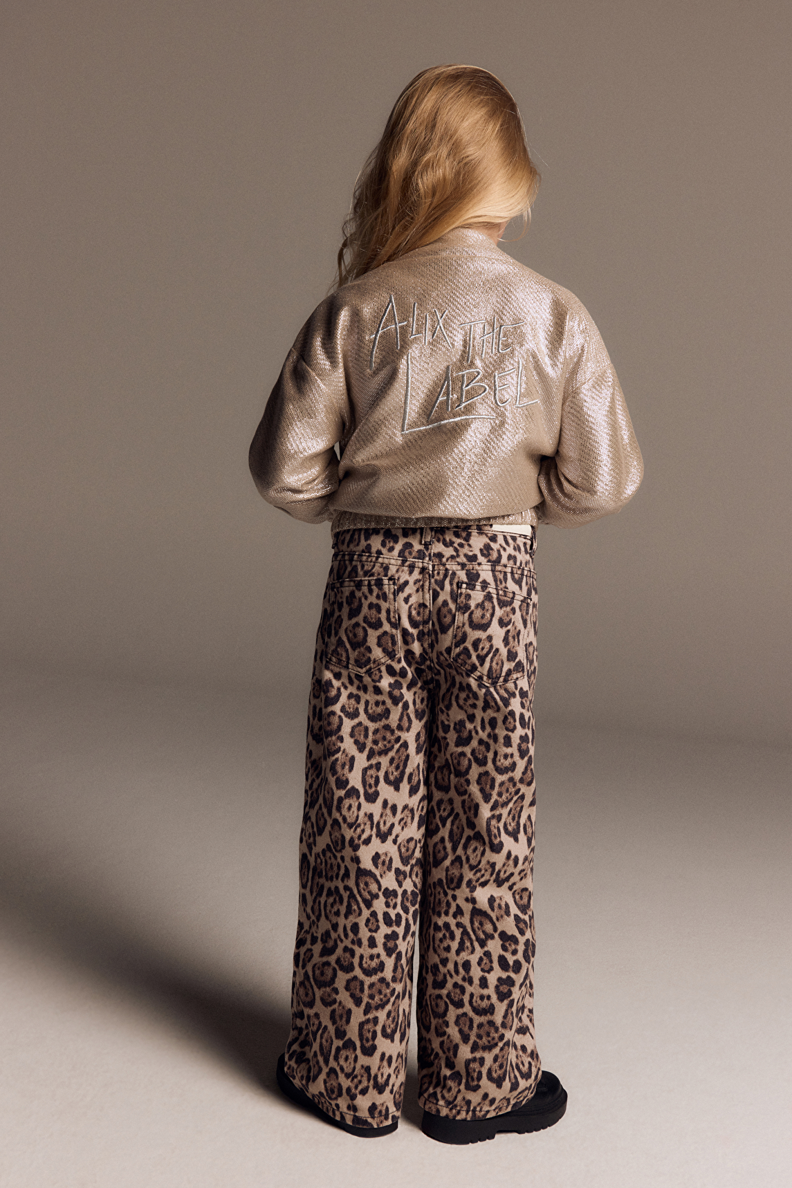 KIDS SILVER BOMBER | Alix