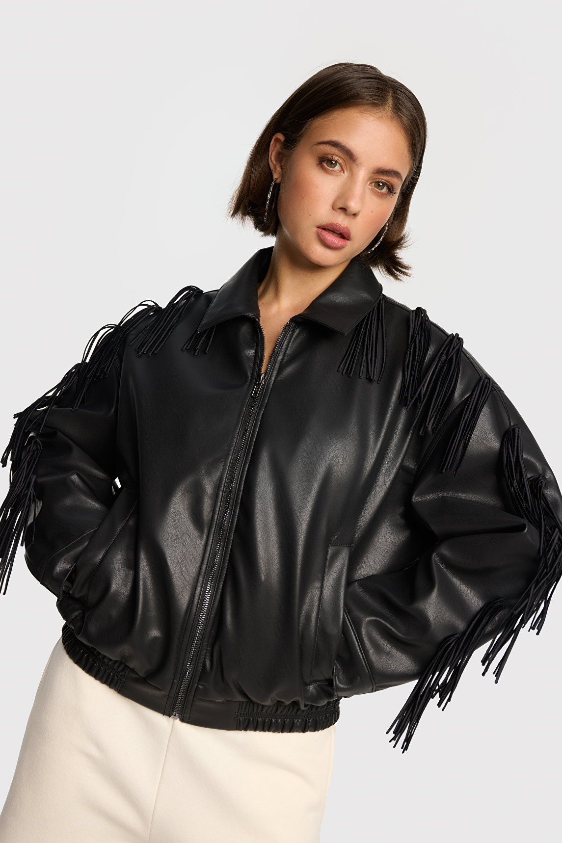 【新品未使用】Acka. fringe loose jacket 完売品 FRINGE JACKET | Alix