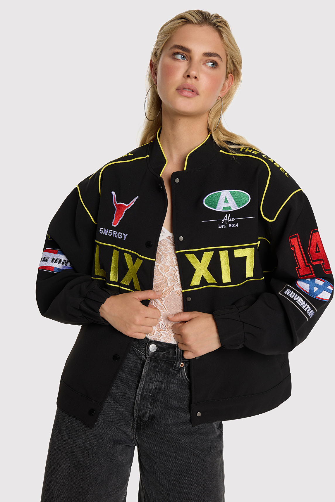 美品deres 8th collection All-around jacket Black Roots- 