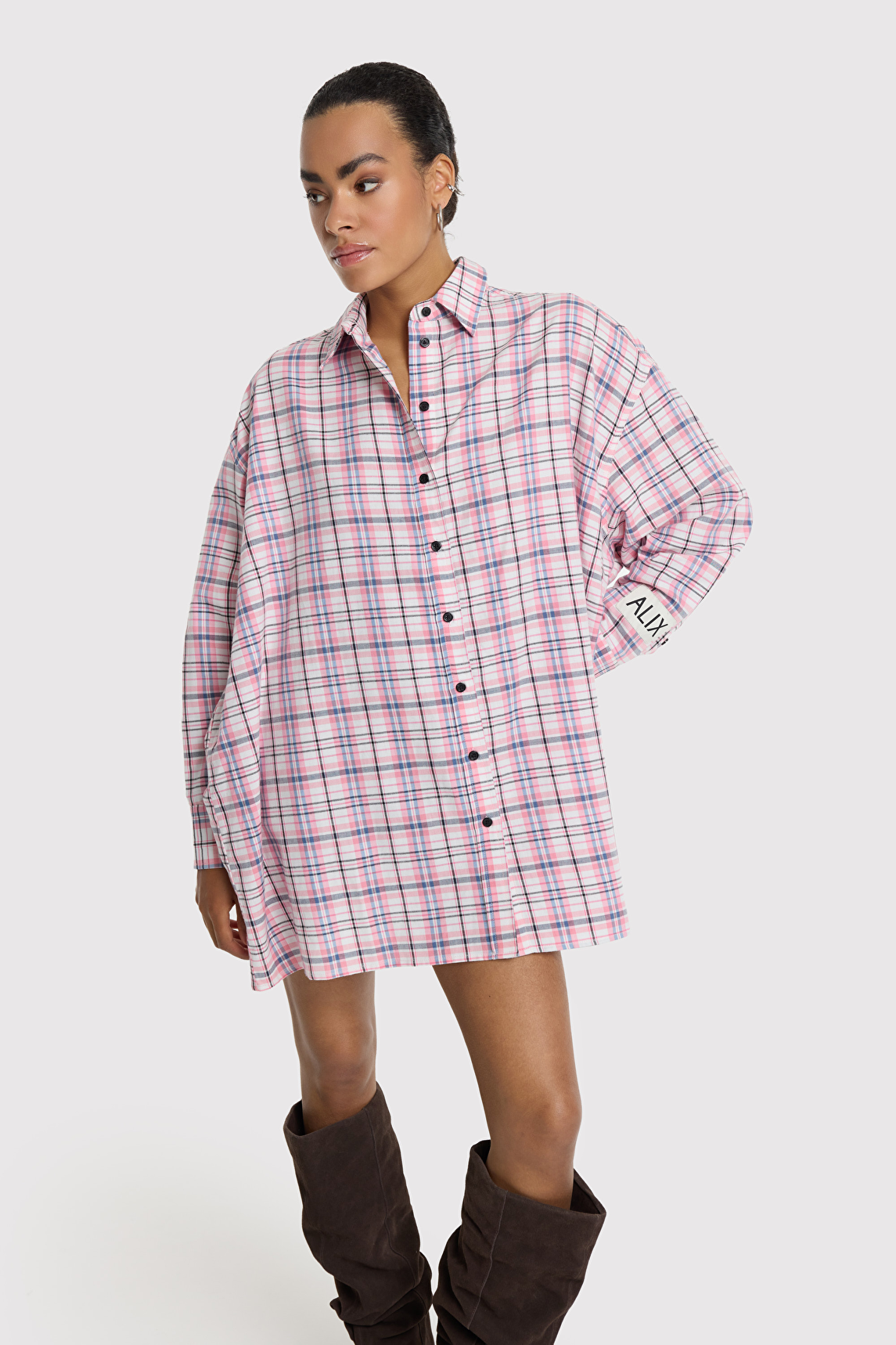 CHECK DRESS | Alix